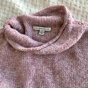 AMERICAN EAGLE Chunky Knit mauve knitted sweater, Size Large,
